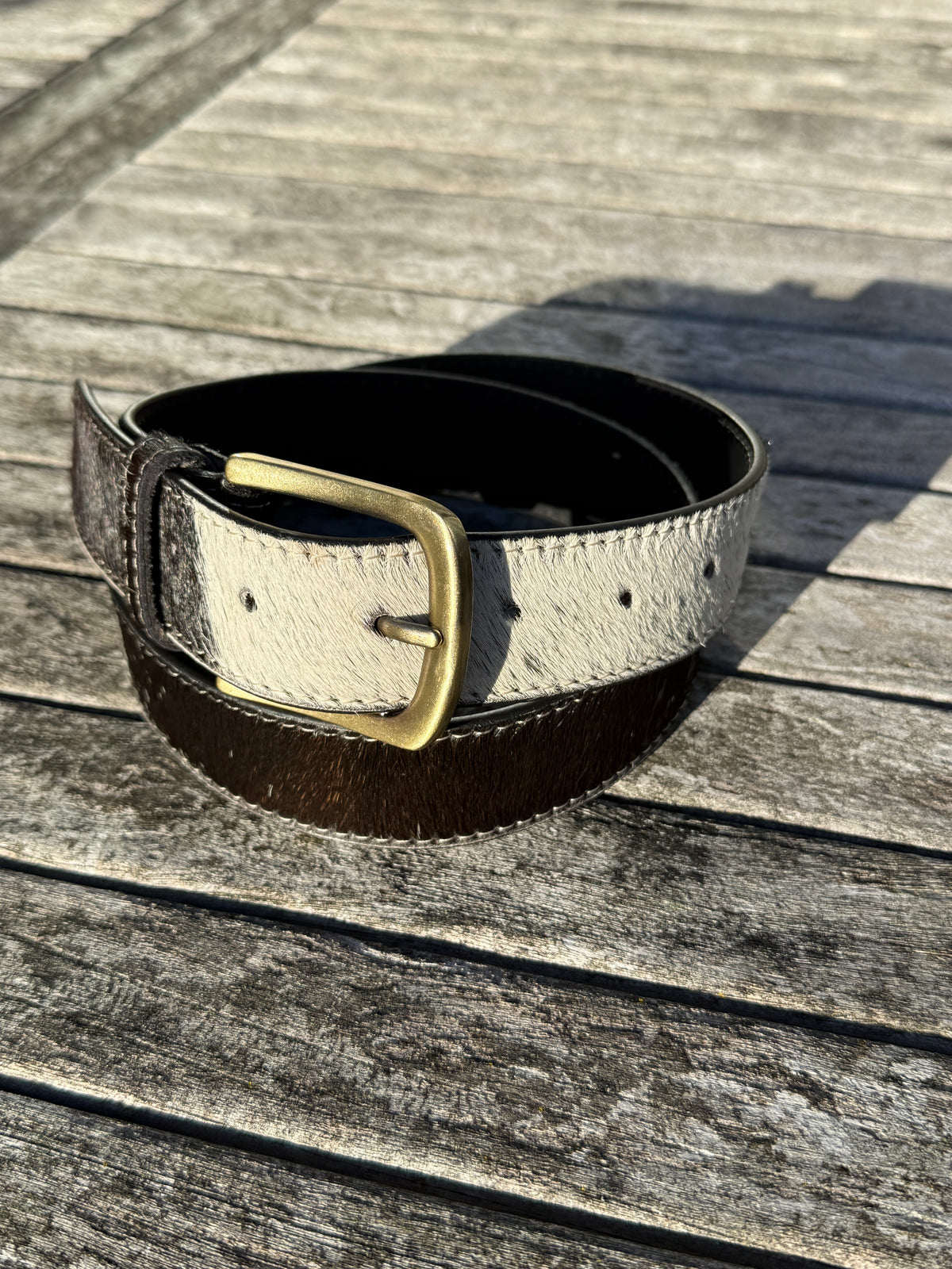 Cowhide Belt - Unisex