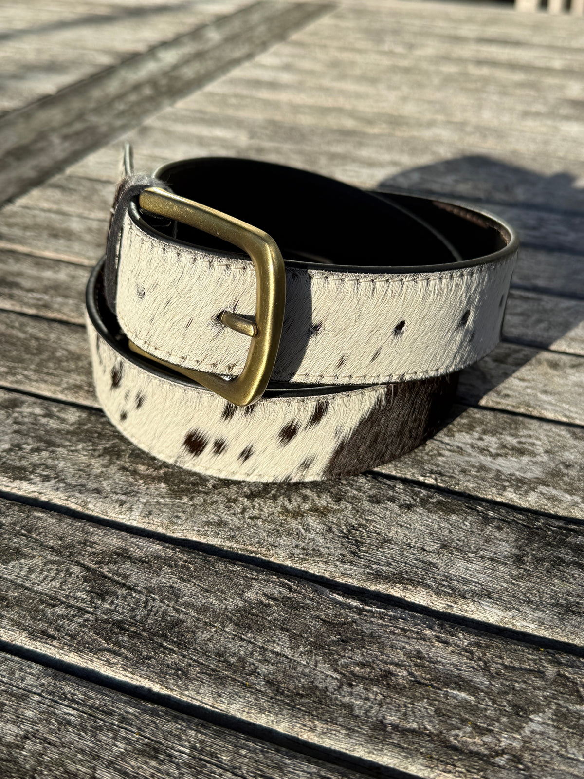 Cowhide Belt - Unisex