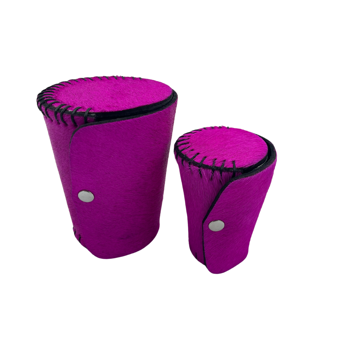 Cowhide Shot Cup Set