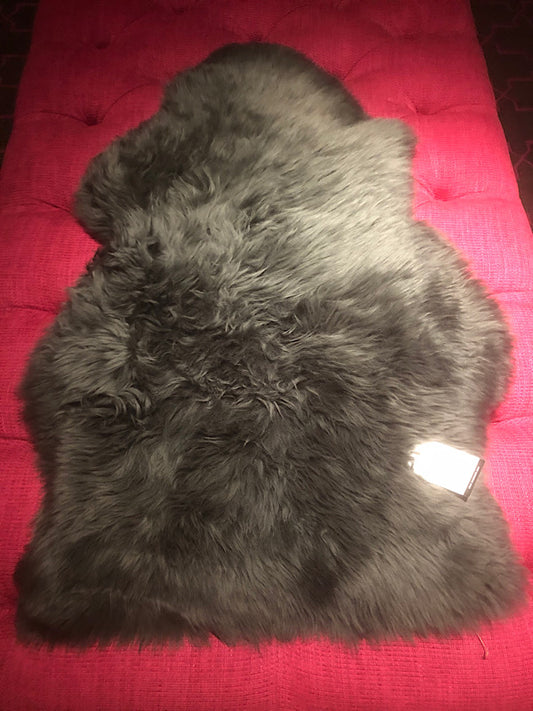 Sheepskin Rug - Shaved - Dark Grey