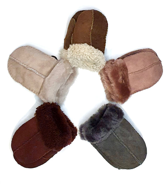 Sheepskin Mittens - Age 3-5