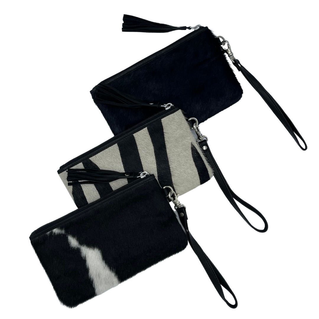 Cowhide Clutch - Tuli - Medium