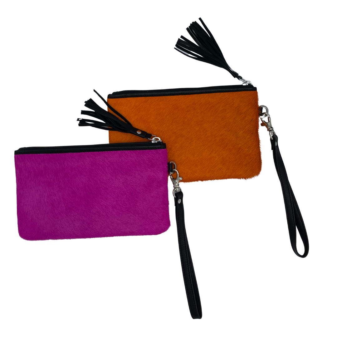 Cowhide Clutch - Tuli - Medium