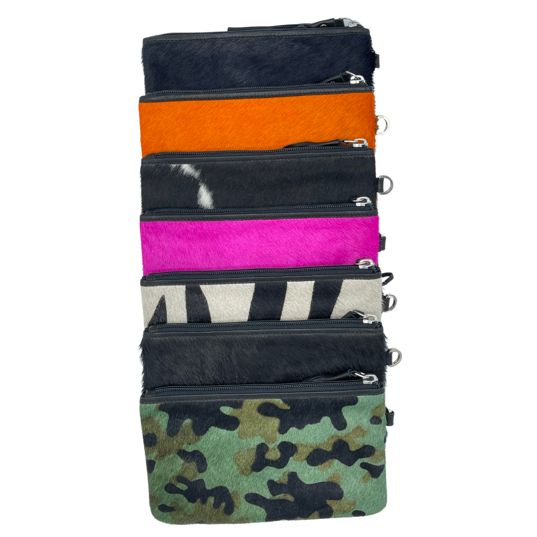 Cowhide Clutch - Tuli - Medium