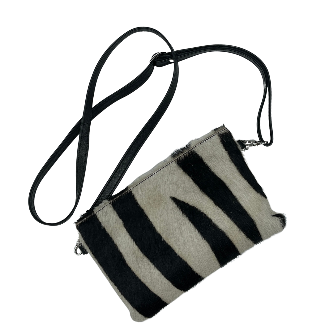 Clutch / Crossbody - Midi - Zebra